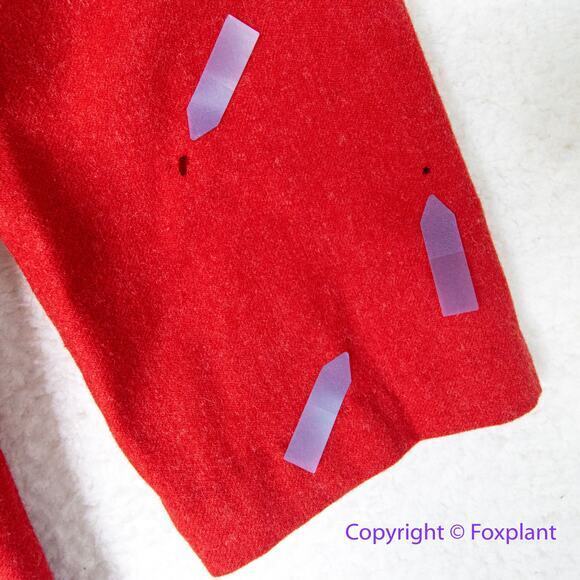 Vintage Pendleton *flawed* 100% Virgin Wool Women’s Red Blazer, size 12 - Picture 13 of 15